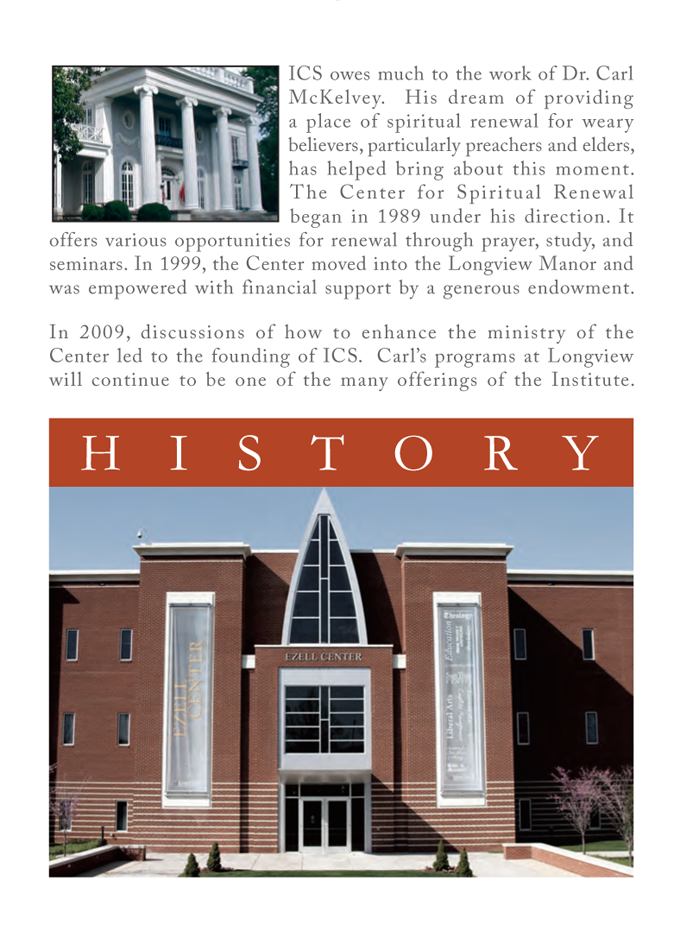 View Book for the Institute of Christian Spirituality