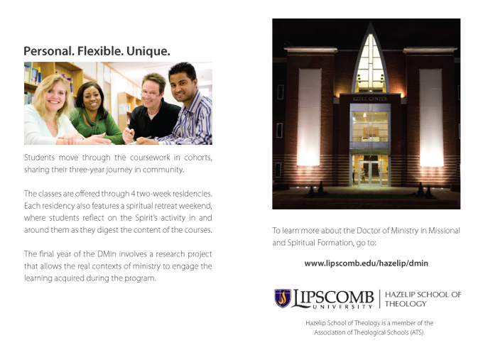 Doctor of Ministry Promotional Insert