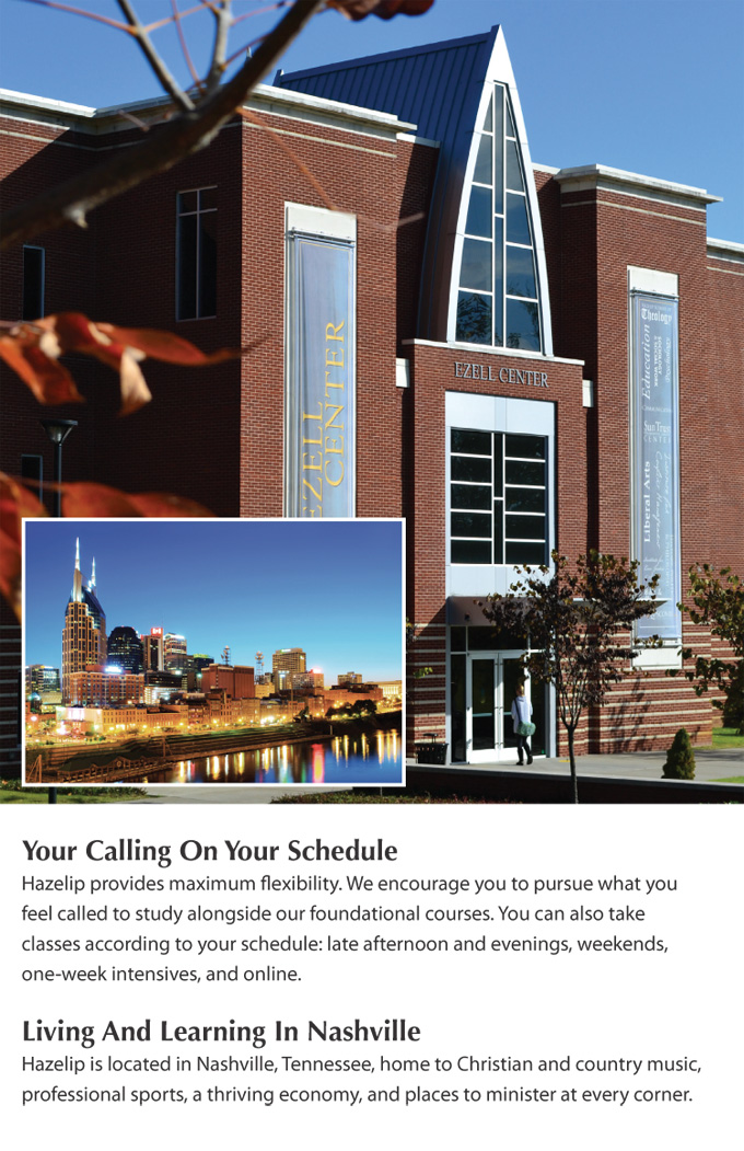 Hazelip School of Theology Promotional Brochure